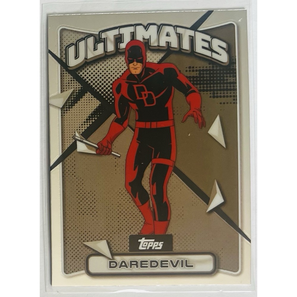 2025 Topps Finest X-Men '97 Daredevil #53 Ultimates Uncommon Silver Card